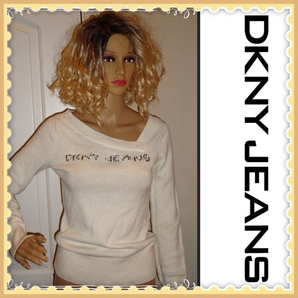 DKNY Jeans Logo Sweater Long Sleeves #156